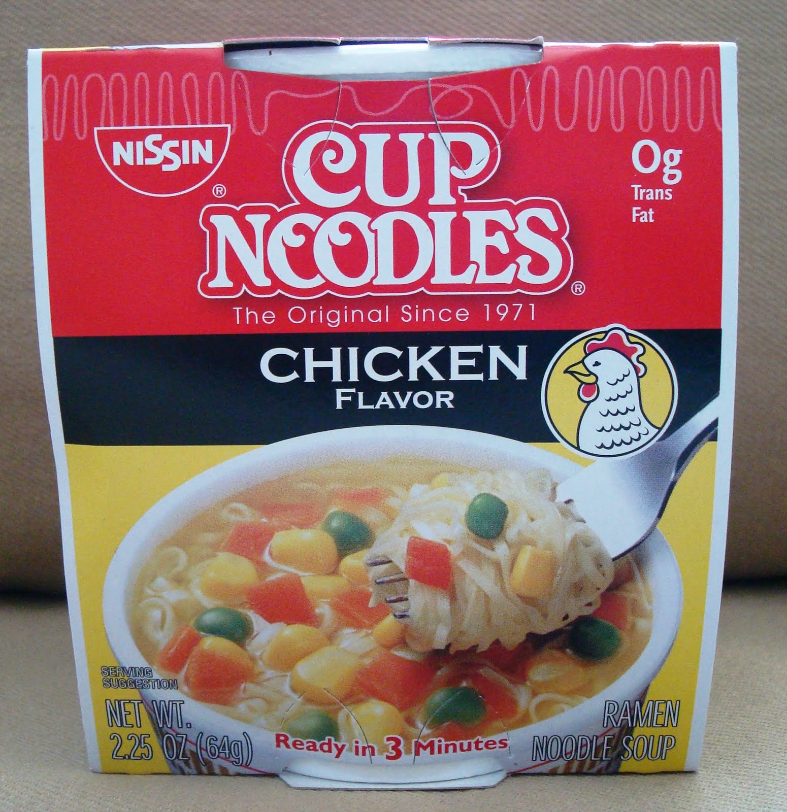 Microwave Cup Of Noodles
 Instant Haute Meal Cup Noodles Ramen with Sugar Snap Peas