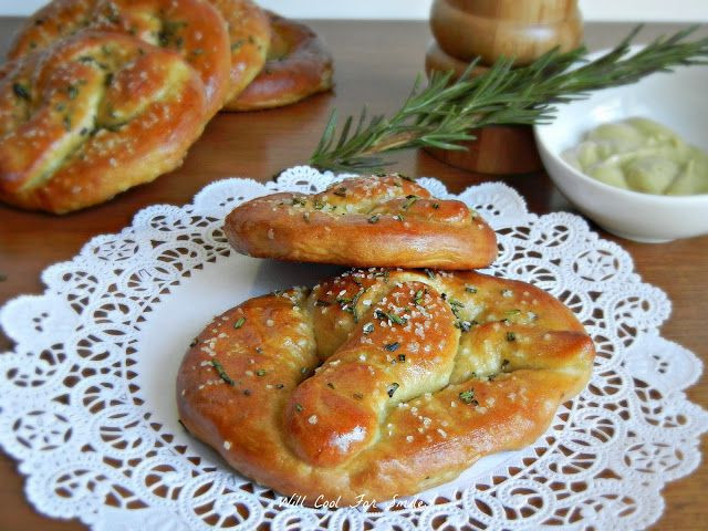 Microwave Soft Pretzels
 Rosemary Soft Pretzels Will Cook For Smiles Great idea