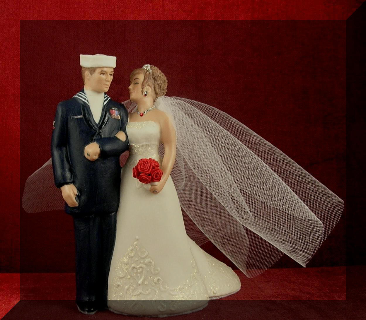 Military Wedding Cake Toppers
 Military Wedding Cake Toppers