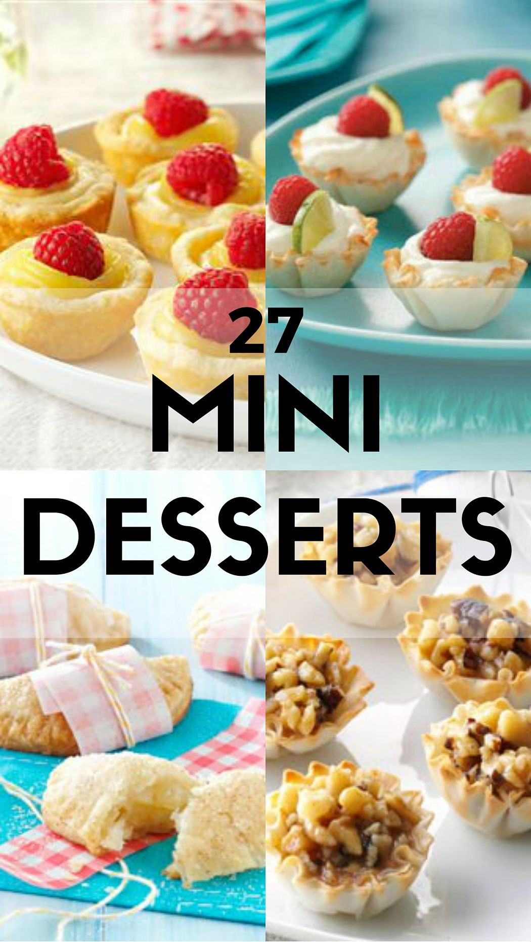 Mini Fall Desserts
 32 Absolutely Adorable Mini Desserts You’ll Fall in Love