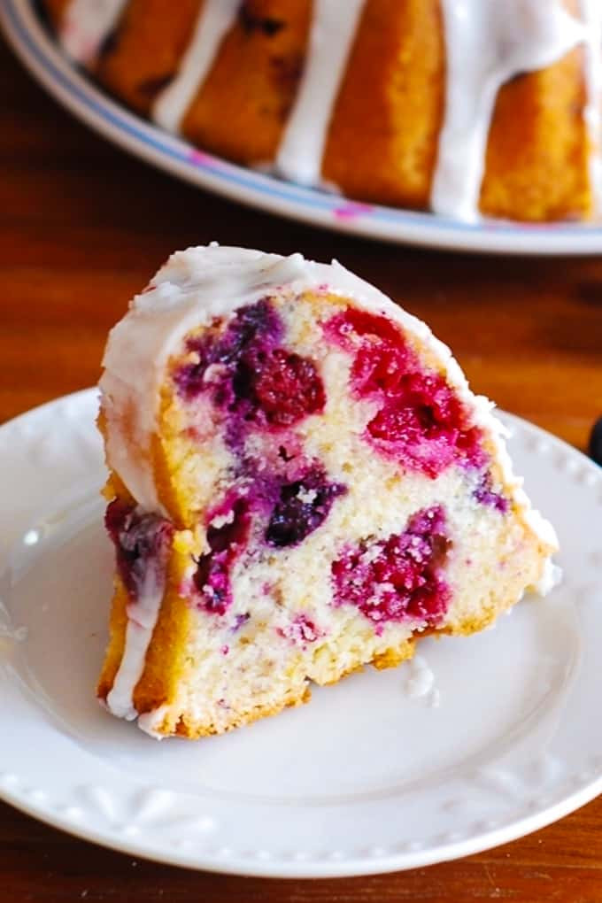 Mixed Fruit Cake Recipe
 Mixed Berry Bundt Cake with Lemon Glaze Julia s Album