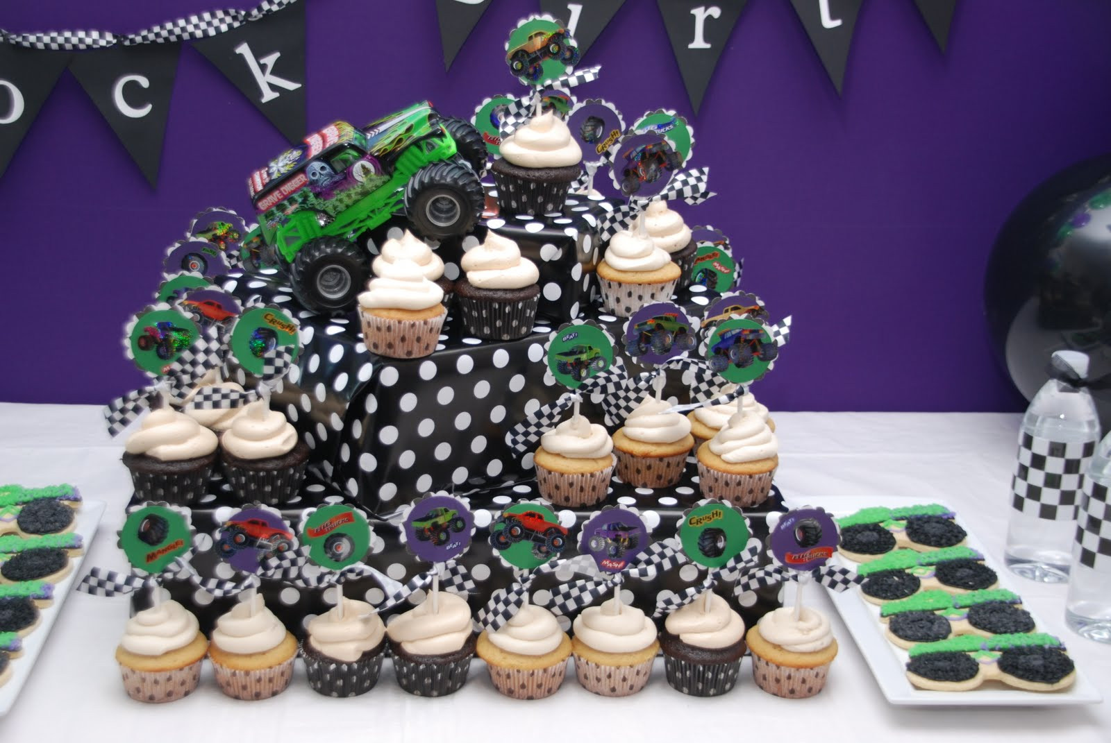 Monster Truck Birthday Decorations
 Pirates & Princesses Brock s Monster Truck 4th Birthday Party