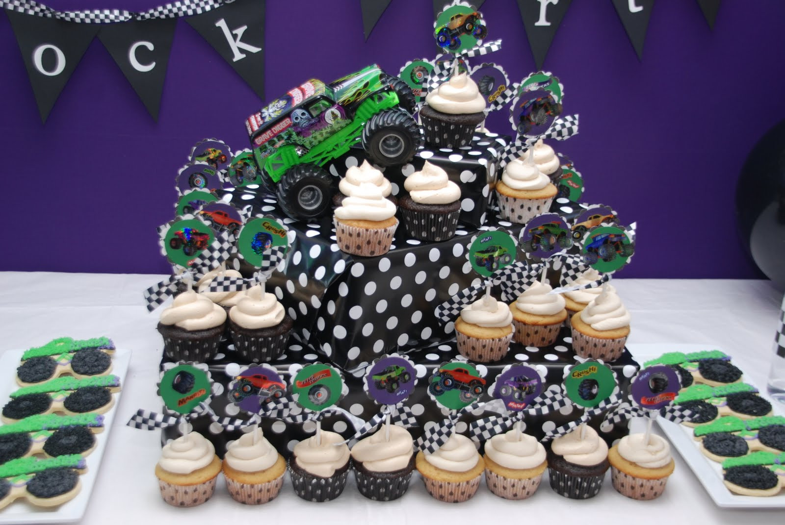 Monster Truck Birthday Decorations
 Pirates & Princesses Brock s Monster Truck 4th Birthday Party