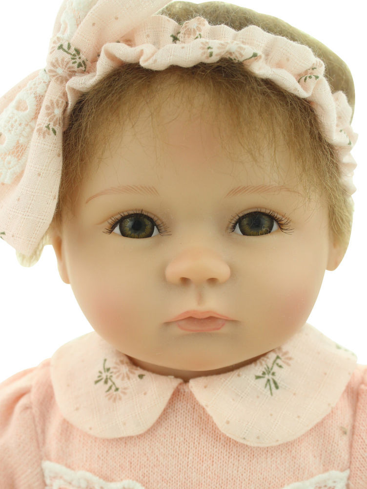 Newborn Baby Dolls With Hair
 Lifelike Reborn Baby Dolls Hair Rooted Newborn Realistic