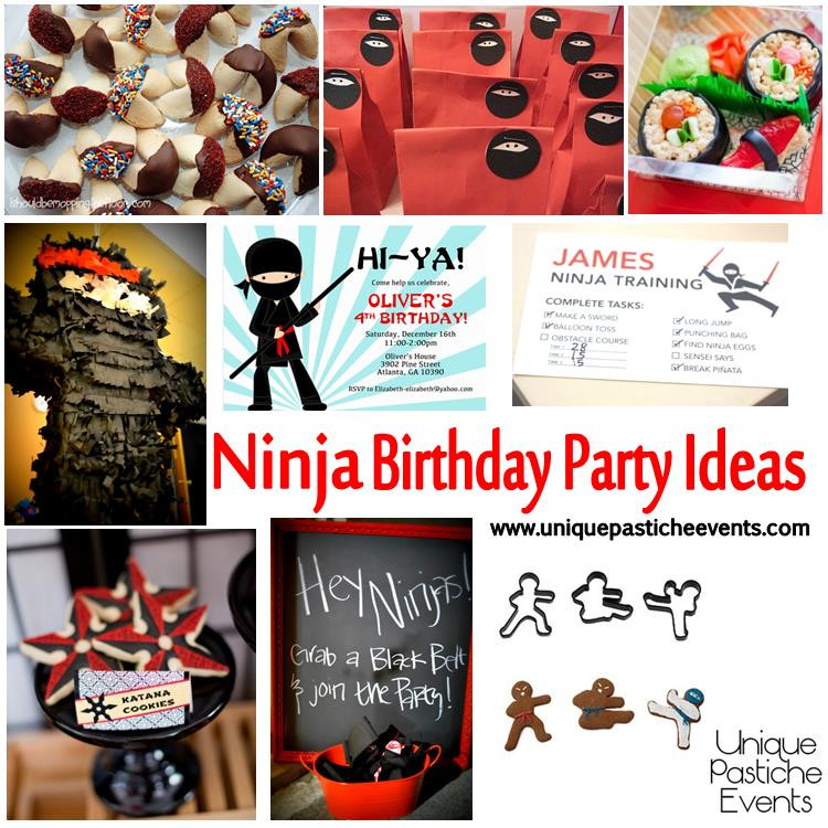 Ninja Birthday Party
 Ninja Birthday Party Ideas DIY Friendly