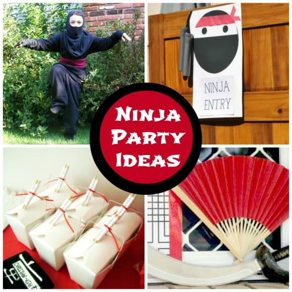 Ninja Birthday Party
 Ninja Party Ideas