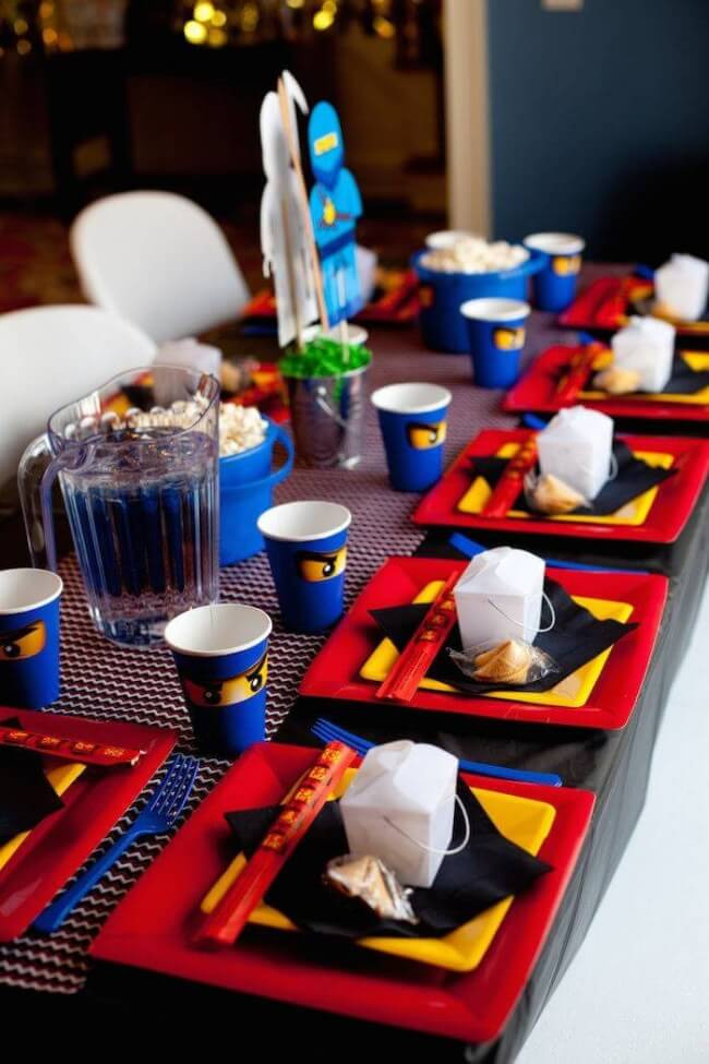 Ninja Birthday Party
 23 of the Best Ninjago Party Ideas Spaceships and Laser