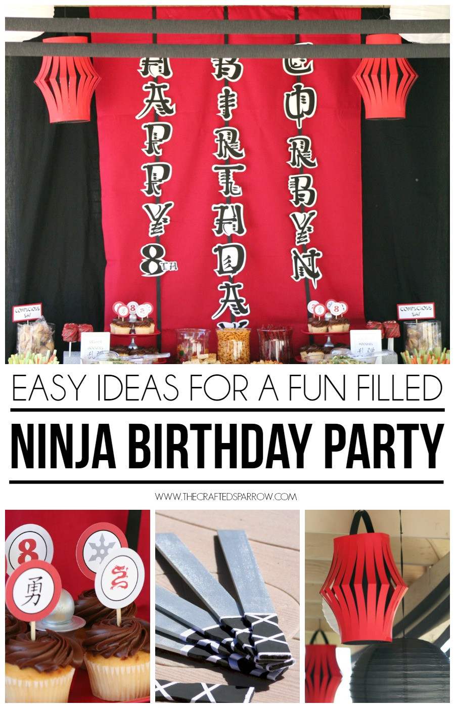 Ninja Birthday Party
 Ninja Birthday Party