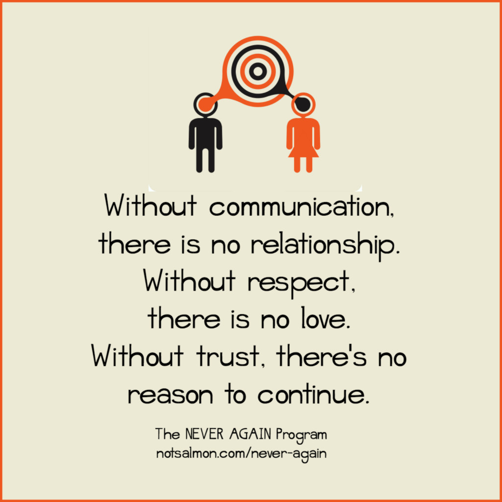 No Relationship Quotes
 Without munication There is No Relationship NotSalmon
