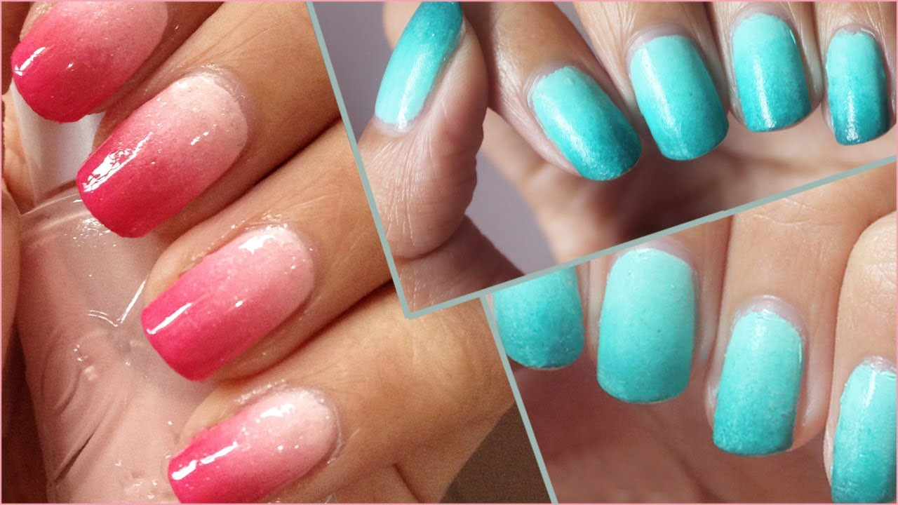 Ombre Nail Colors
 Back2Basic Ombre Nails How to