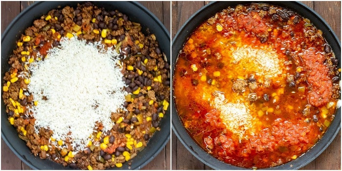 One Pot Mexican Beef And Rice Casserole
 Mexican e Pot Beef and Rice Casserole Recipe Cooking Frog
