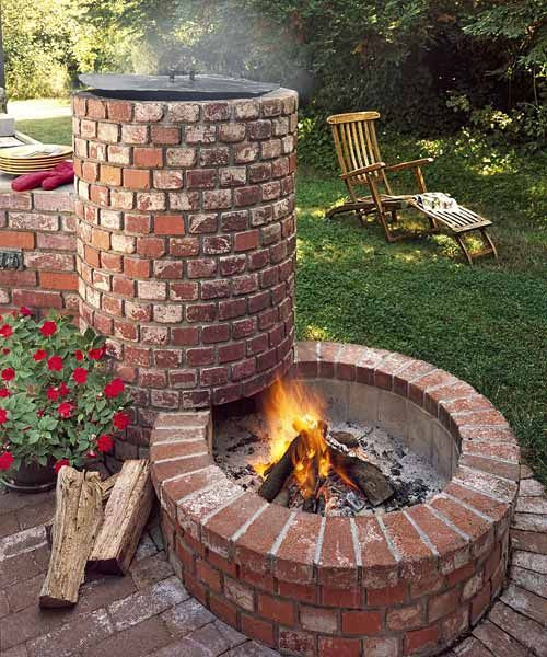 Outdoor Firepit Designs
 35 Smart DIY Fire Pit Projects Backyard Landscaping Design