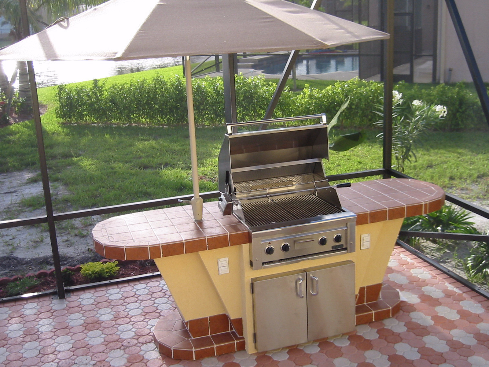 Outdoor Kitchen Grill Island
 301 Moved Permanently