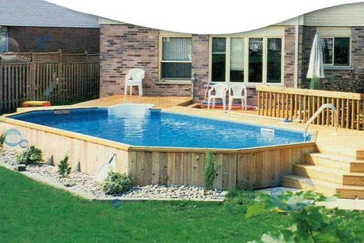 Oval Above Ground Pool
 43 best images about LARGE Ground Pools on Pinterest