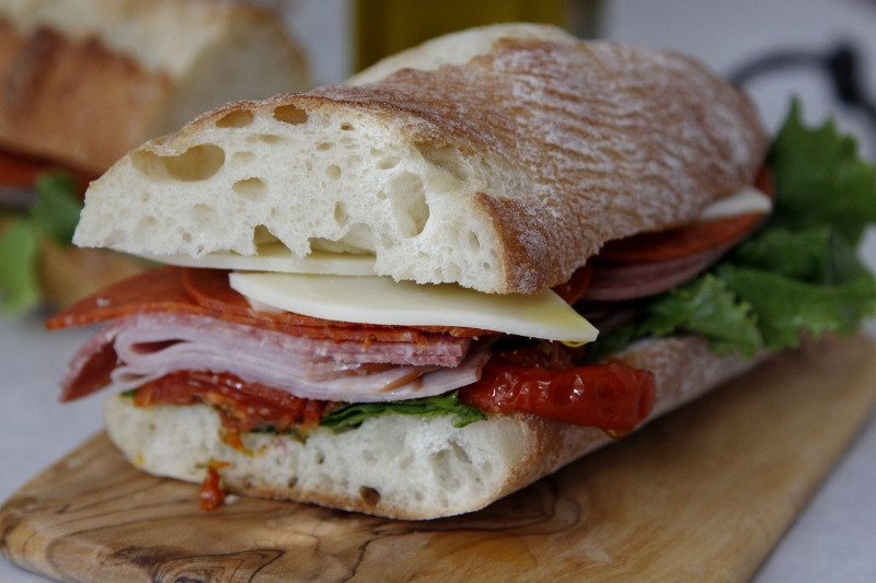 Panera Bread Italian Sandwich
 Italian Sub Sandwich bell alimento
