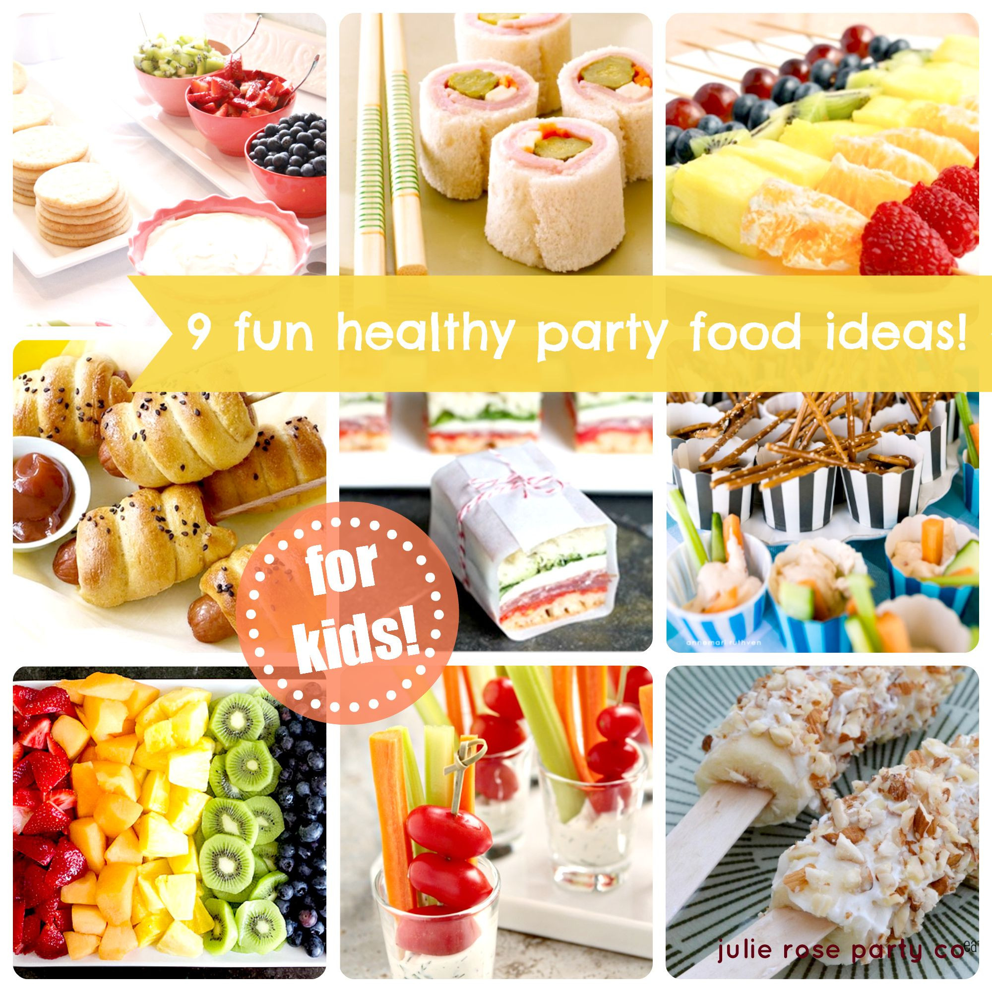 Party Food For Adults And Kids
 9 fun and healthy party food ideas kids
