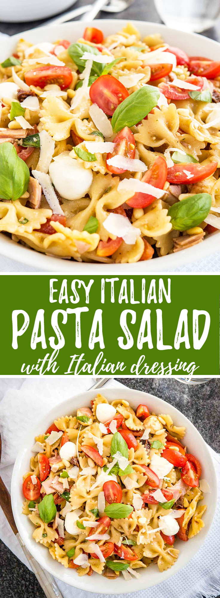 Pasta Salad Italian Dressing
 Pasta Salad with Italian Dressing
