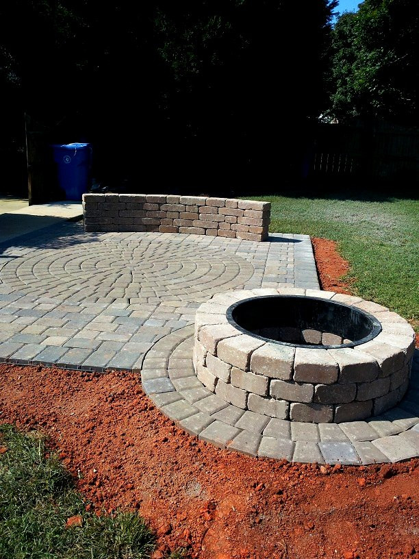 Paving Stones Fire Pit
 Outdoor Fire Pit