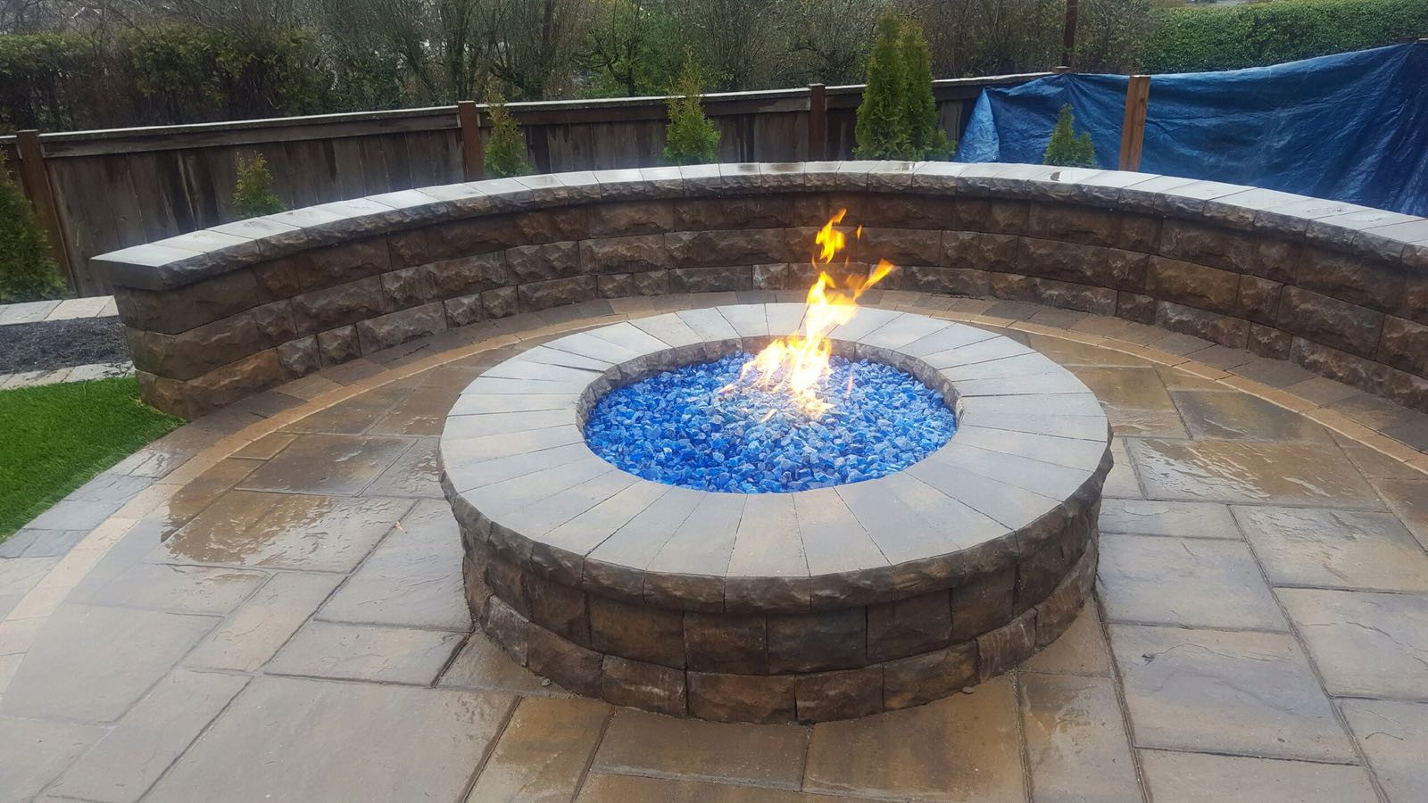 Paving Stones Fire Pit
 Paver Fire Pit Patio And Sitting Wall – Expert Paver pany