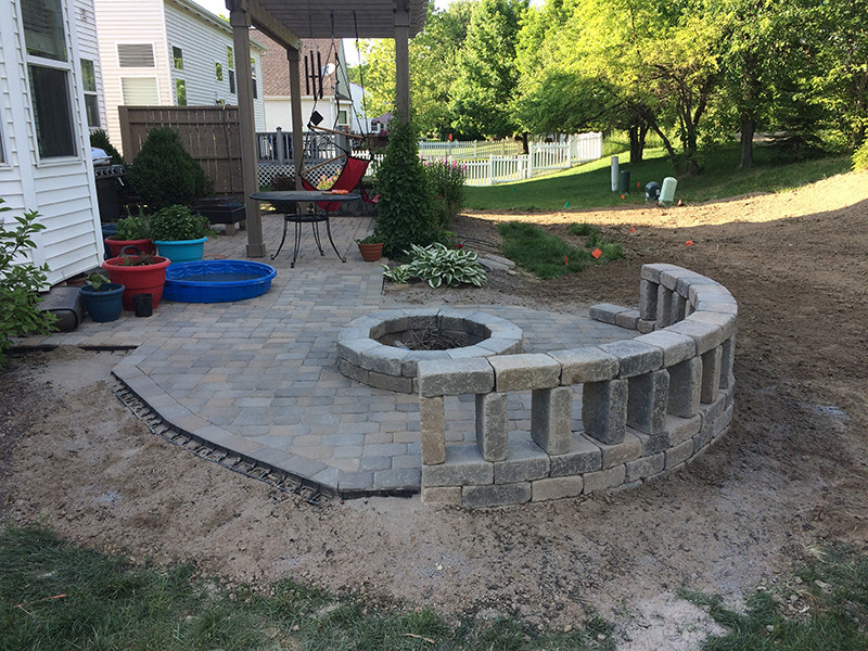 Paving Stones Fire Pit
 Paver Stone Fire Pit Enjoy the Outdoors