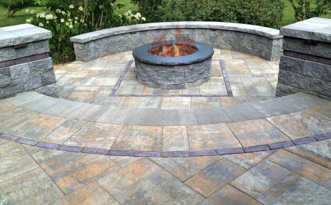 Paving Stones Fire Pit
 Fire Pit Materials