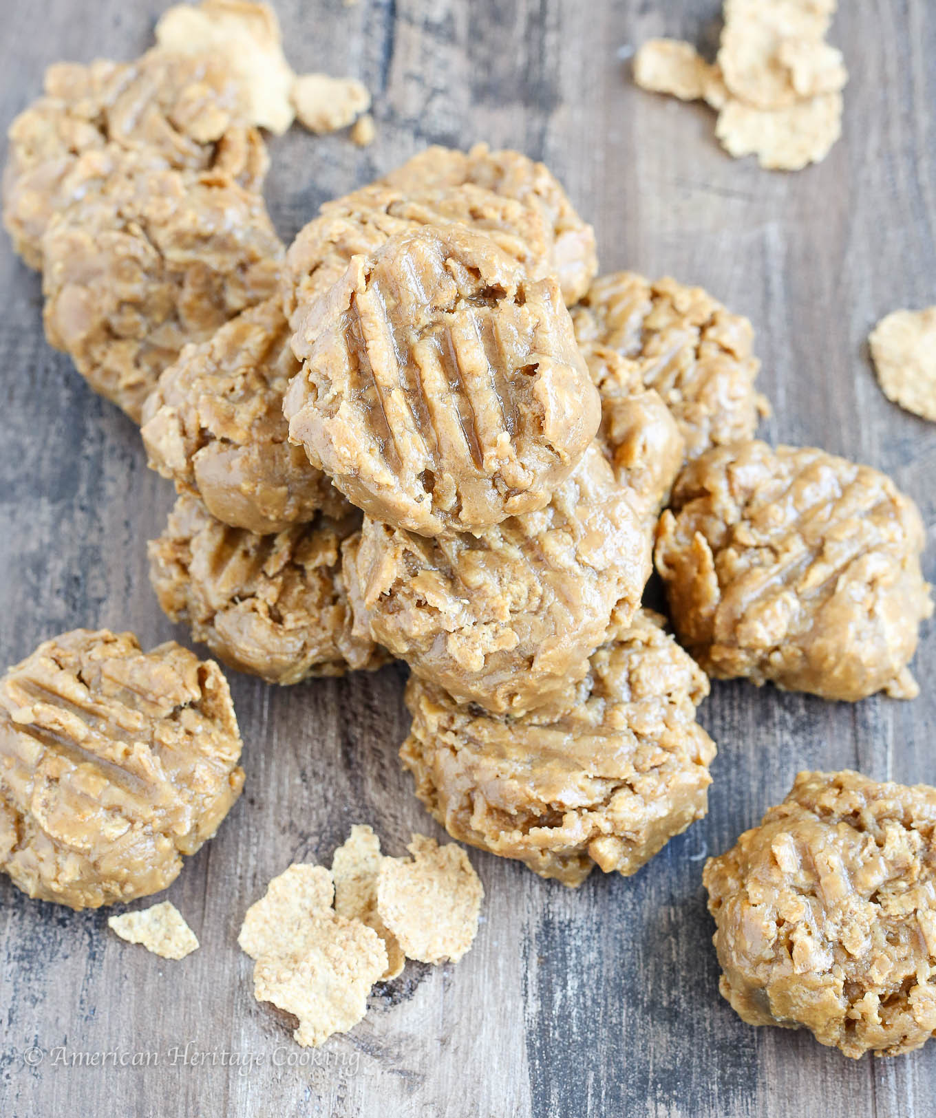 Peanut Butter Cookies No Butter
 No Bake Peanut Butter Cookies American Heritage Cooking