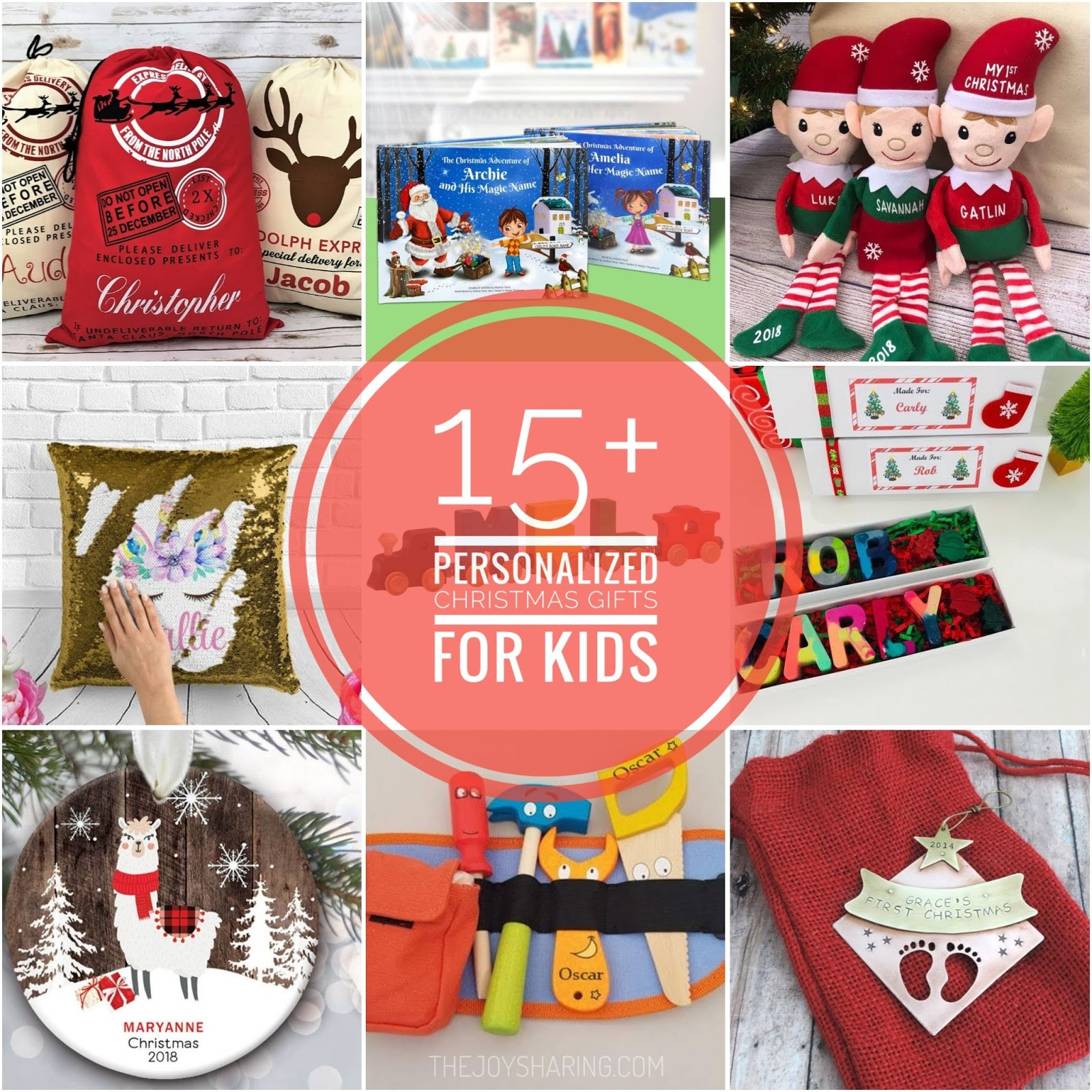 Personalized Children Gifts
 15 Personalized Christmas Gifts for Kids The Joy of Sharing