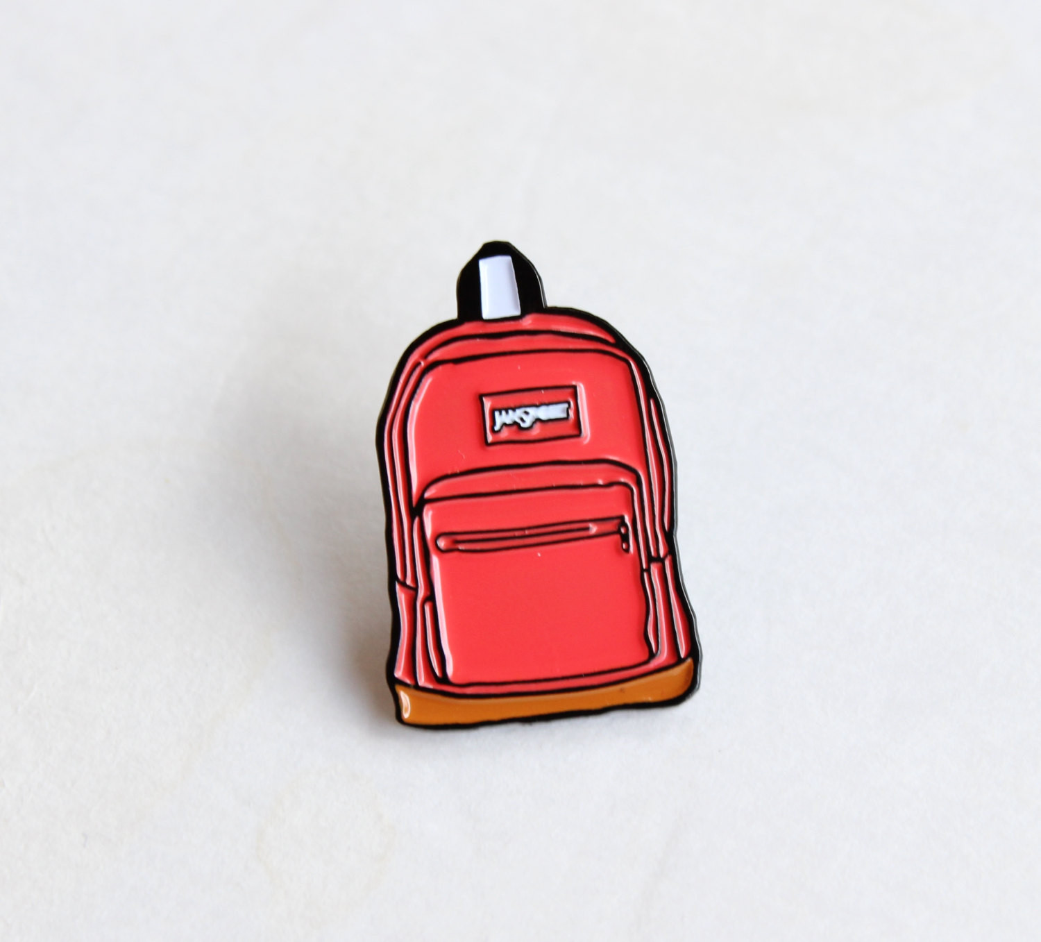 Pins On Backpack
 Pink Jansport Backpack Lapel Pin 1 25" soft enamel 90s