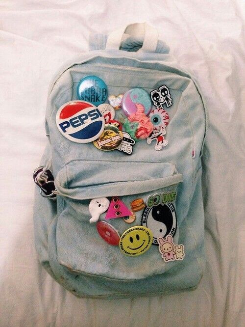Pins On Backpack
 Denim Backpack Pins