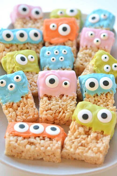 Pinterest Halloween Desserts
 20 Easy Monster Treats and Crafts for Kids Happiness is