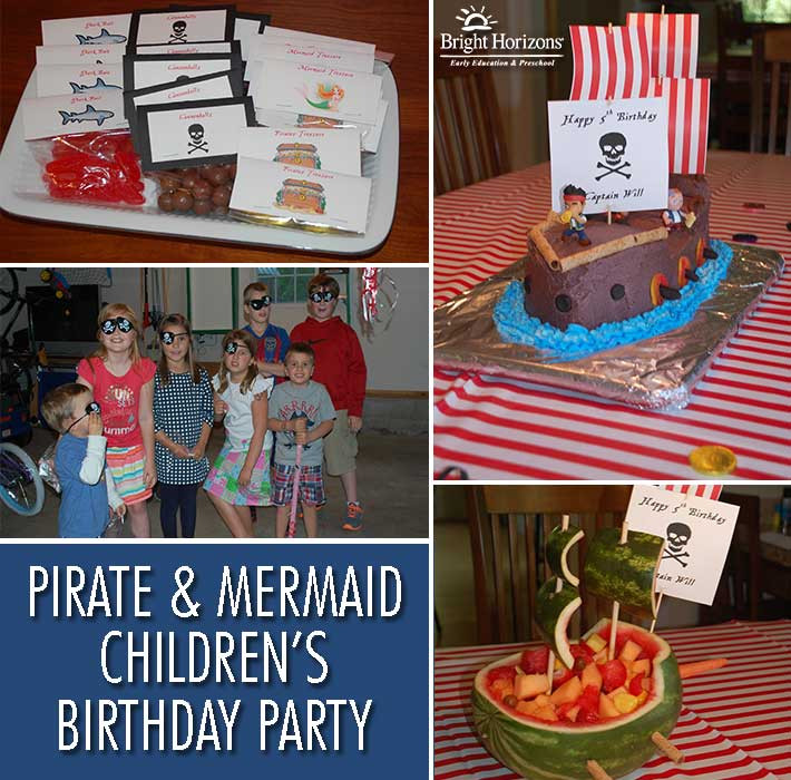 Pirate And Mermaid Party Ideas
 Pirate and Mermaid Themed Children s Birthday Party