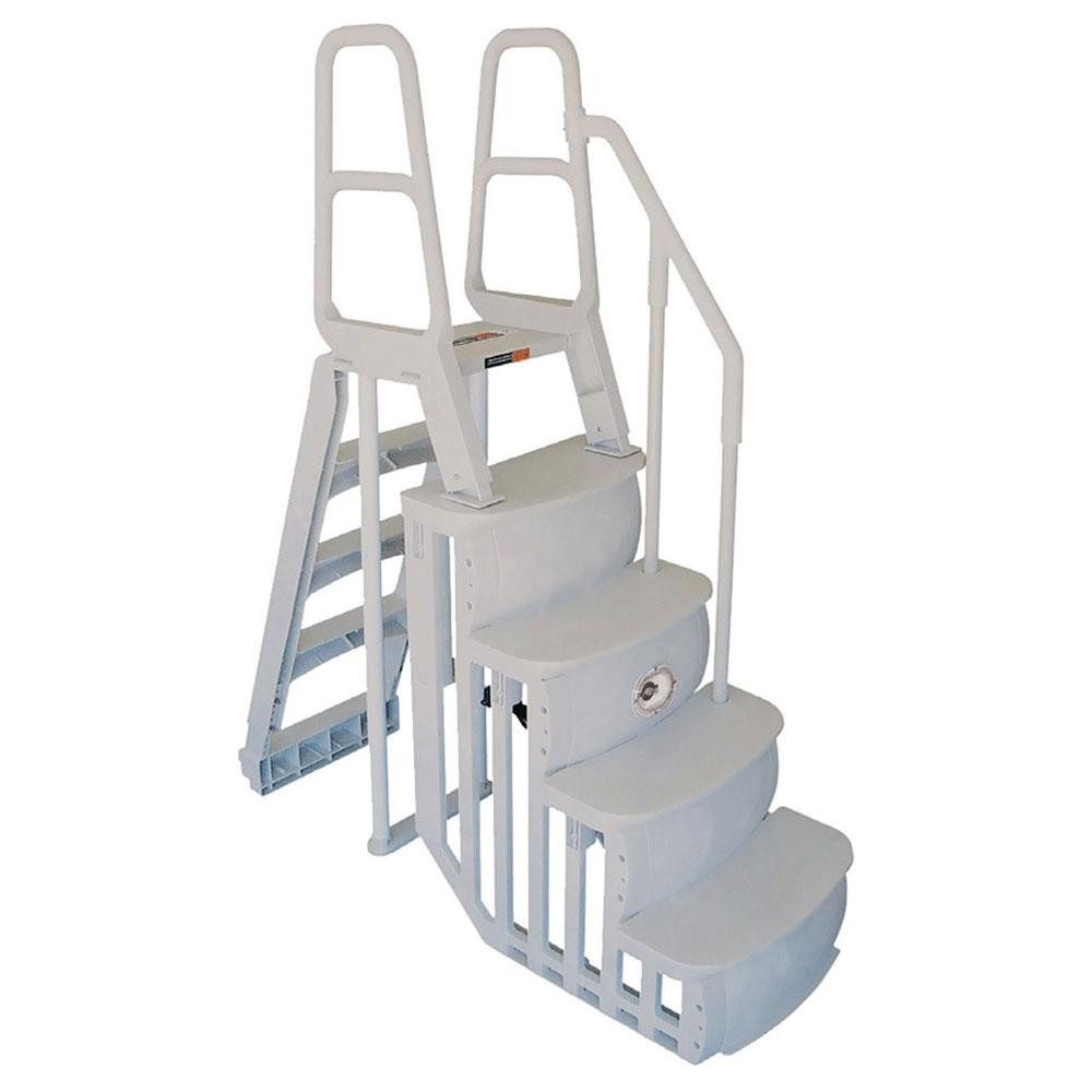 Pool Ladders Above Ground
 Main Access Smart Step and Ladder System Ground