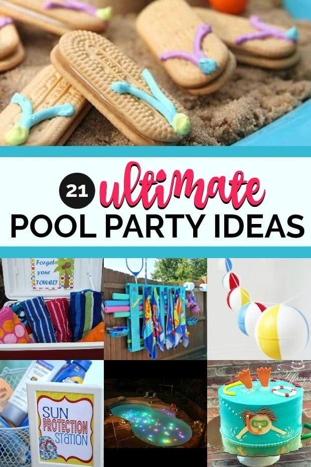 Pool Party Ideas For Toddlers
 A Boy s Shark Themed Pool Party Spaceships and Laser Beams