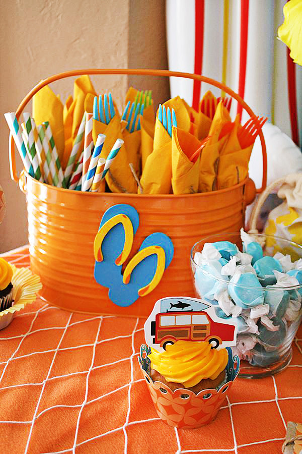 Pool Party Ideas For Toddlers
 Cheer s to Summer Surfer Style Kids Pool Party Ideas
