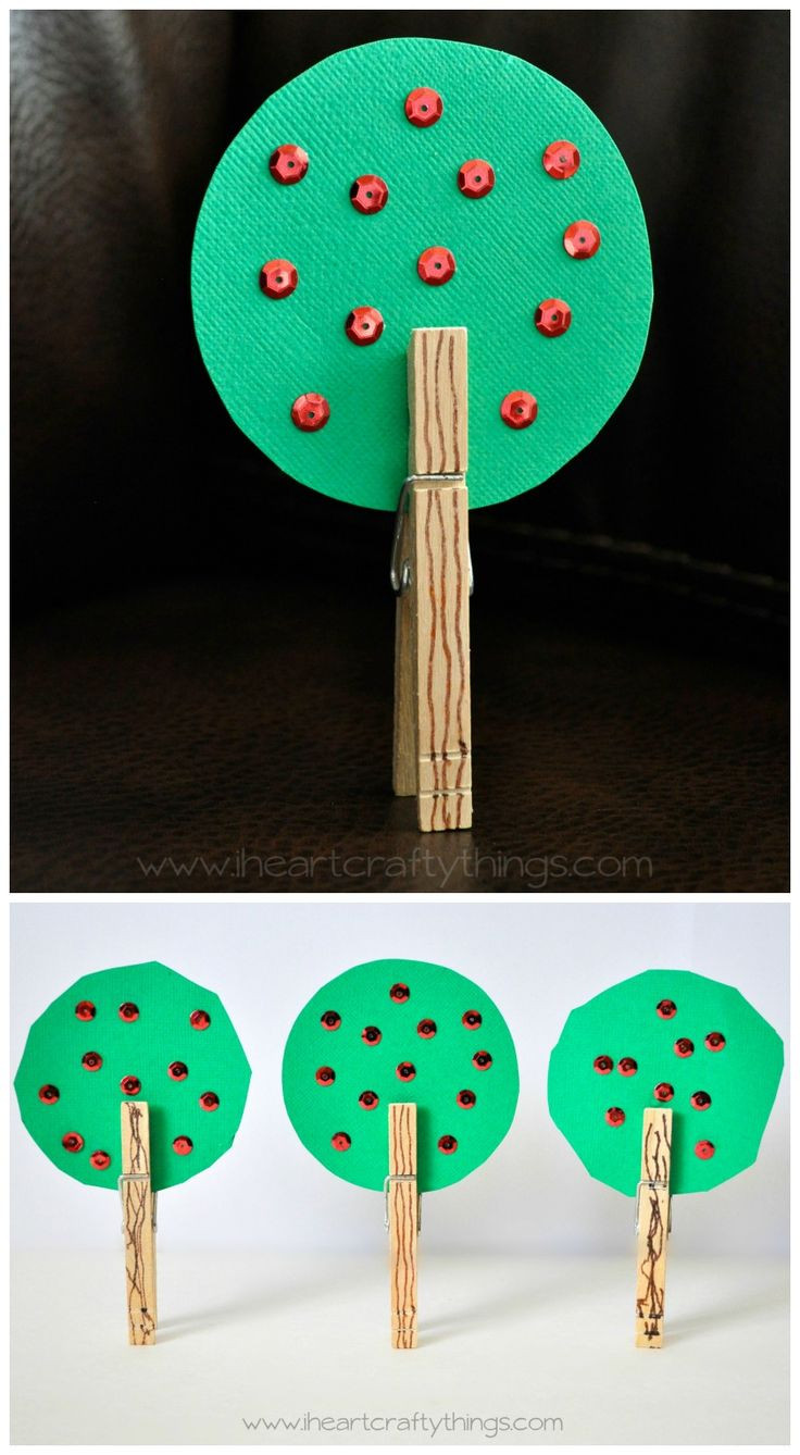 Preschool Art Craft
 Apple Tree Craft for Preschoolers