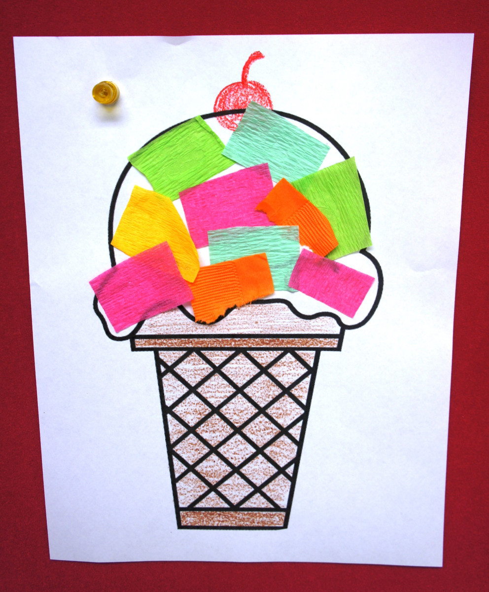 Preschool Summer Craft
 Ice Cream