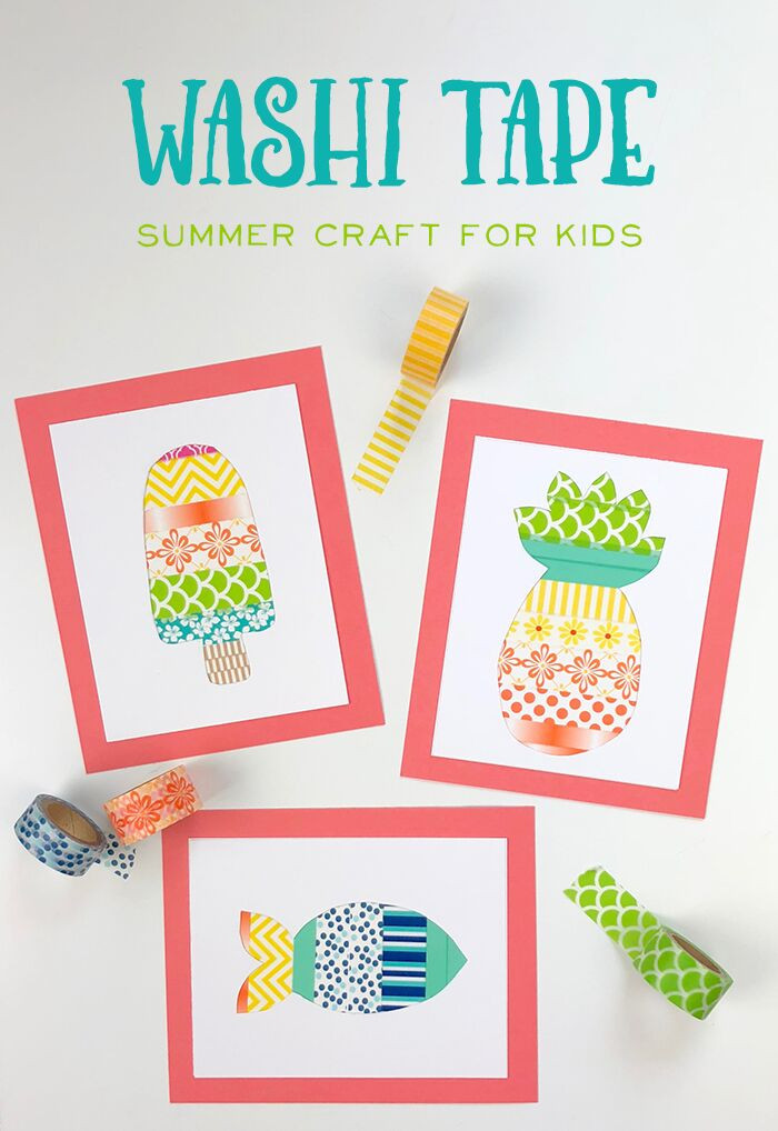 Preschool Summer Craft
 40 Creative Summer Crafts for Kids That Are Really Fun