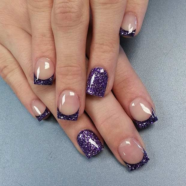 Pretty French Tip Nails
 51 Cool French Tip Nail Designs Page 2 of 5