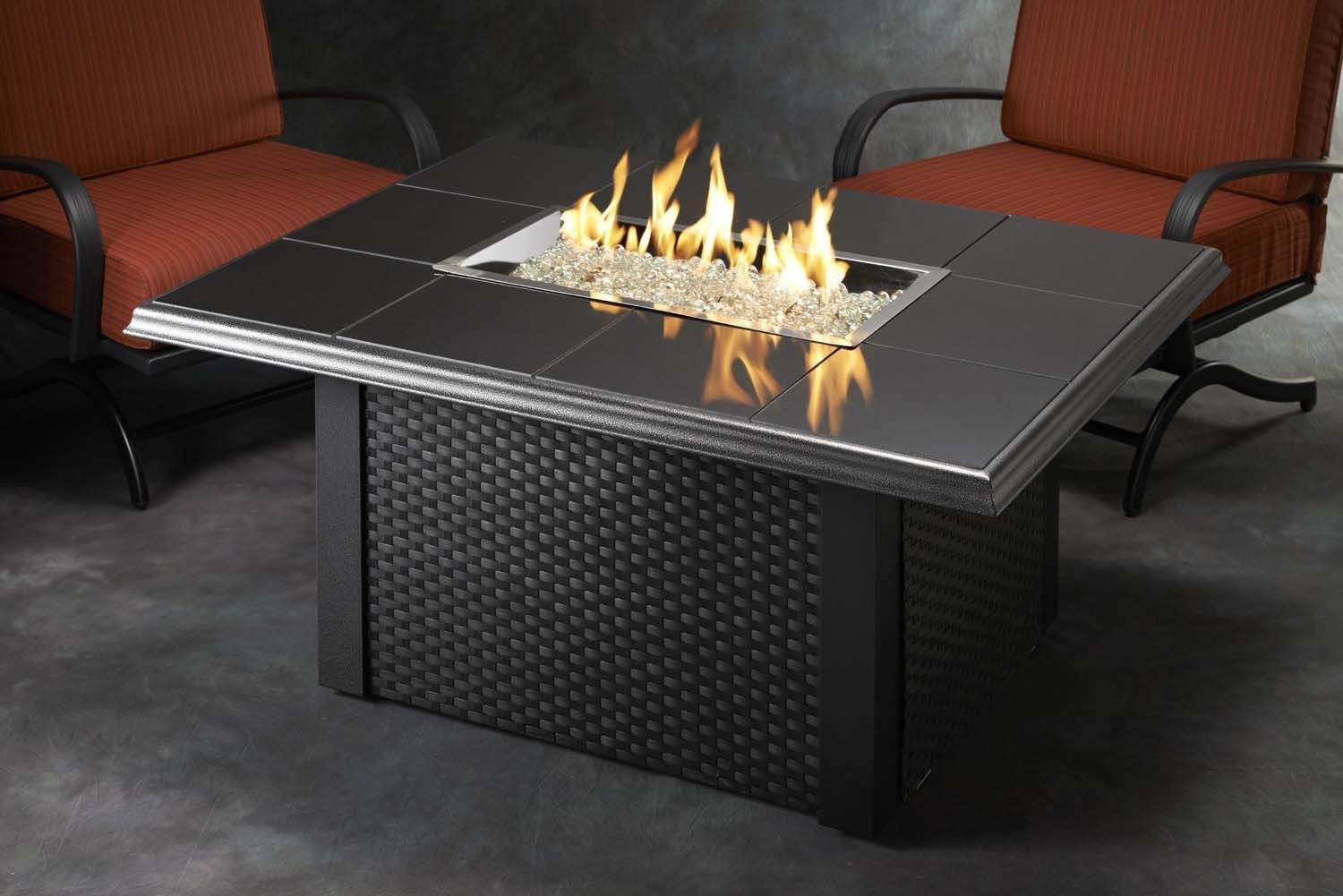 Propane Fire Pit Coffee Table
 Outdoor Greatroom Napa Valley Gas Fire Pit Coffee Table