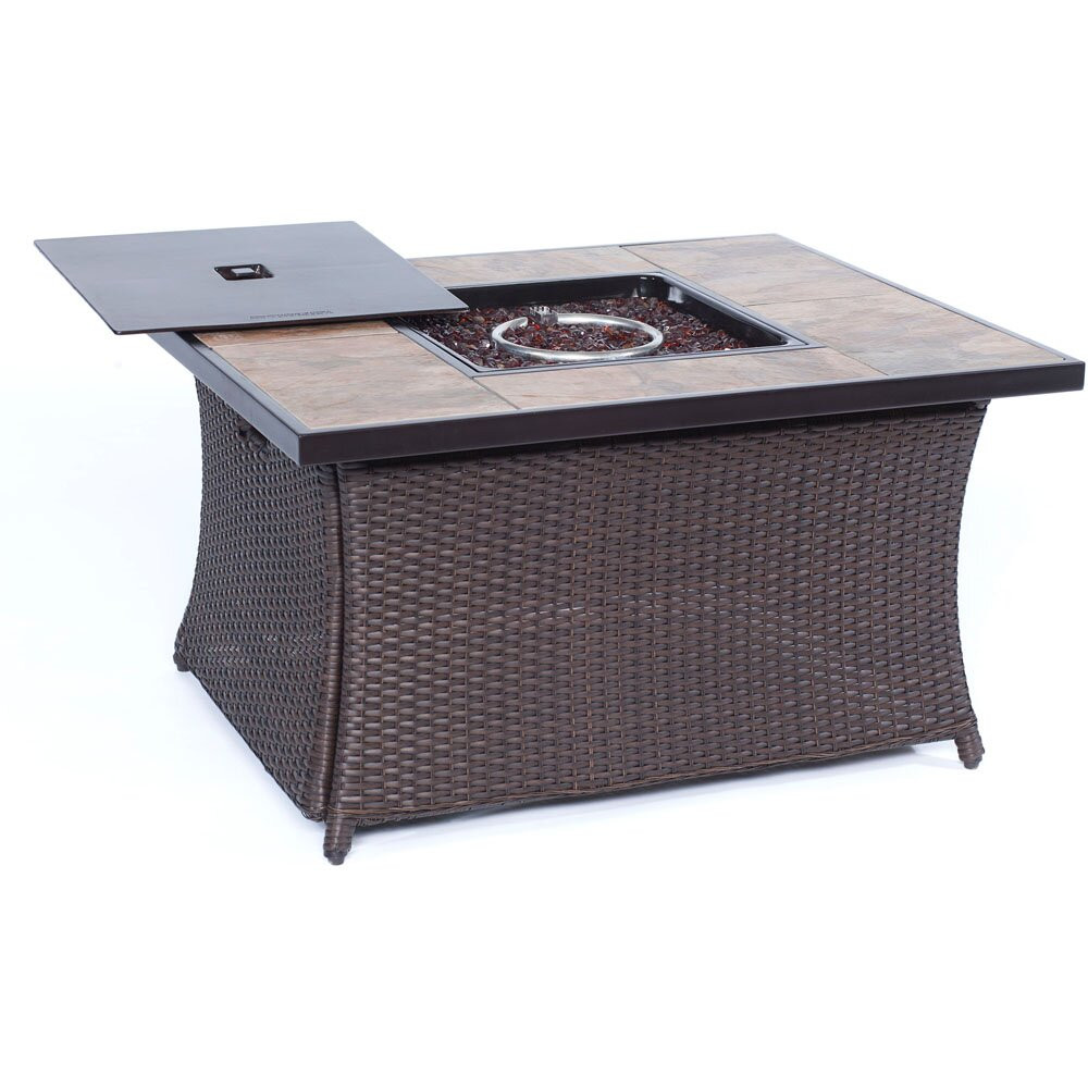 Propane Fire Pit Coffee Table
 Cambridge Propane Fire Pit Table & Reviews