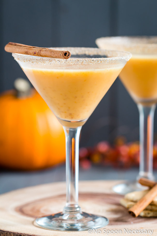 Pumpkin Pie Cocktails
 Pumpkin Pie Martini [with recipe video] No Spoon Necessary
