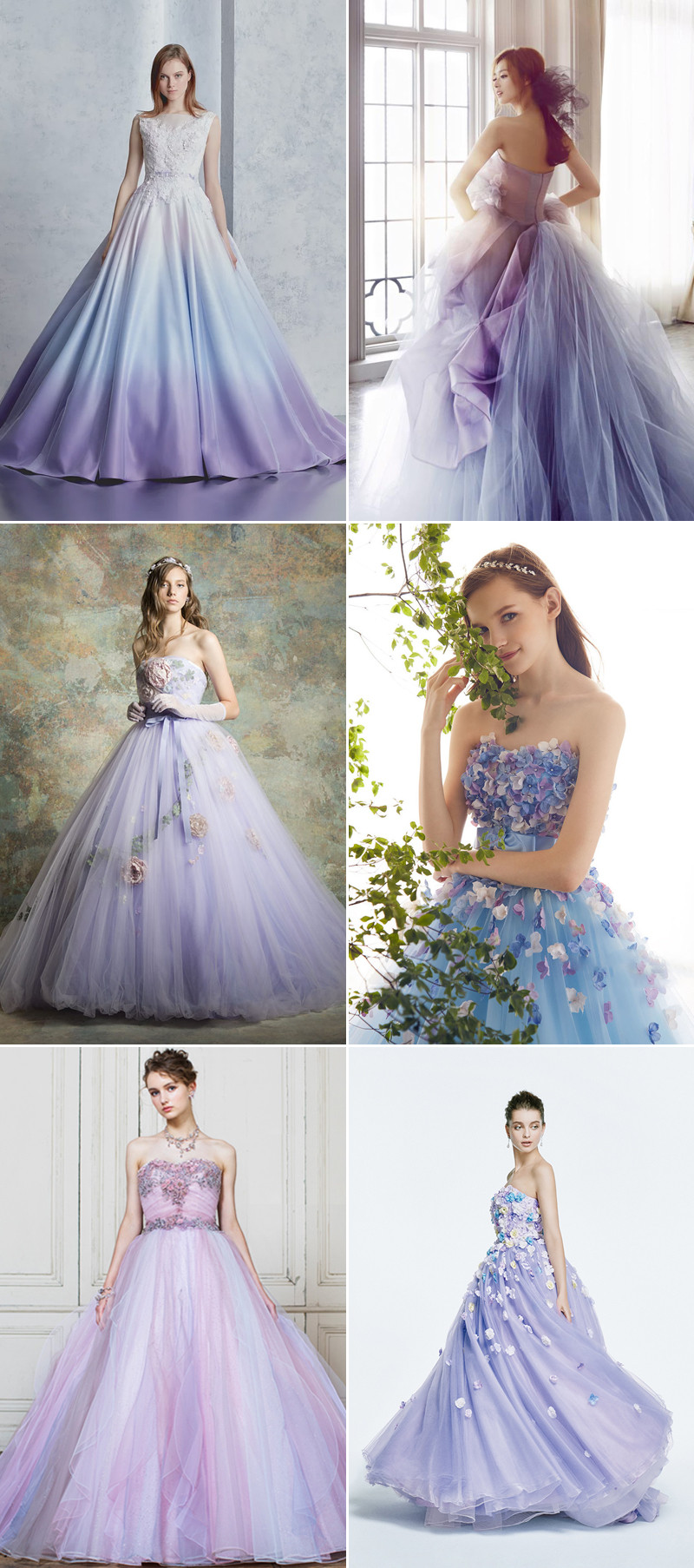 Purple Wedding Gown
 30 Beautiful Purple Wedding Gowns For Modern Romantic