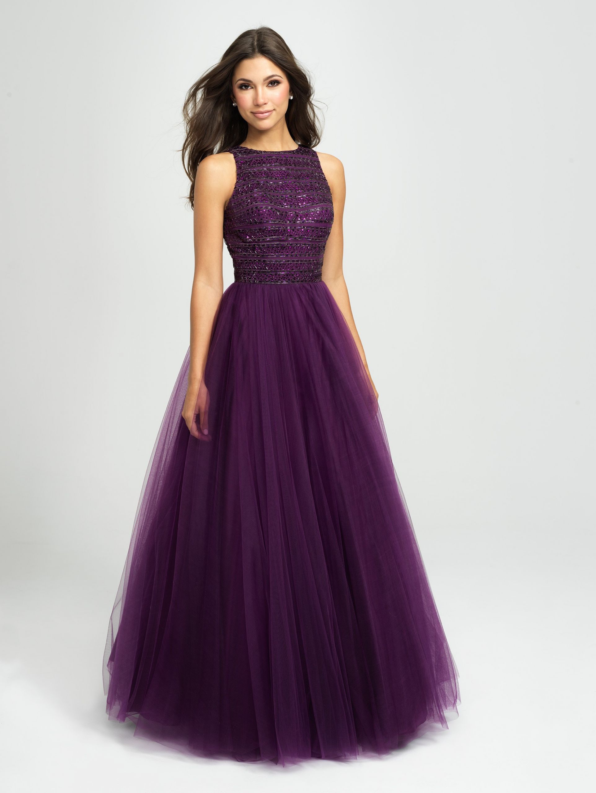Purple Wedding Gown
 29 of the Best Colourful Wedding Dresses for 2019