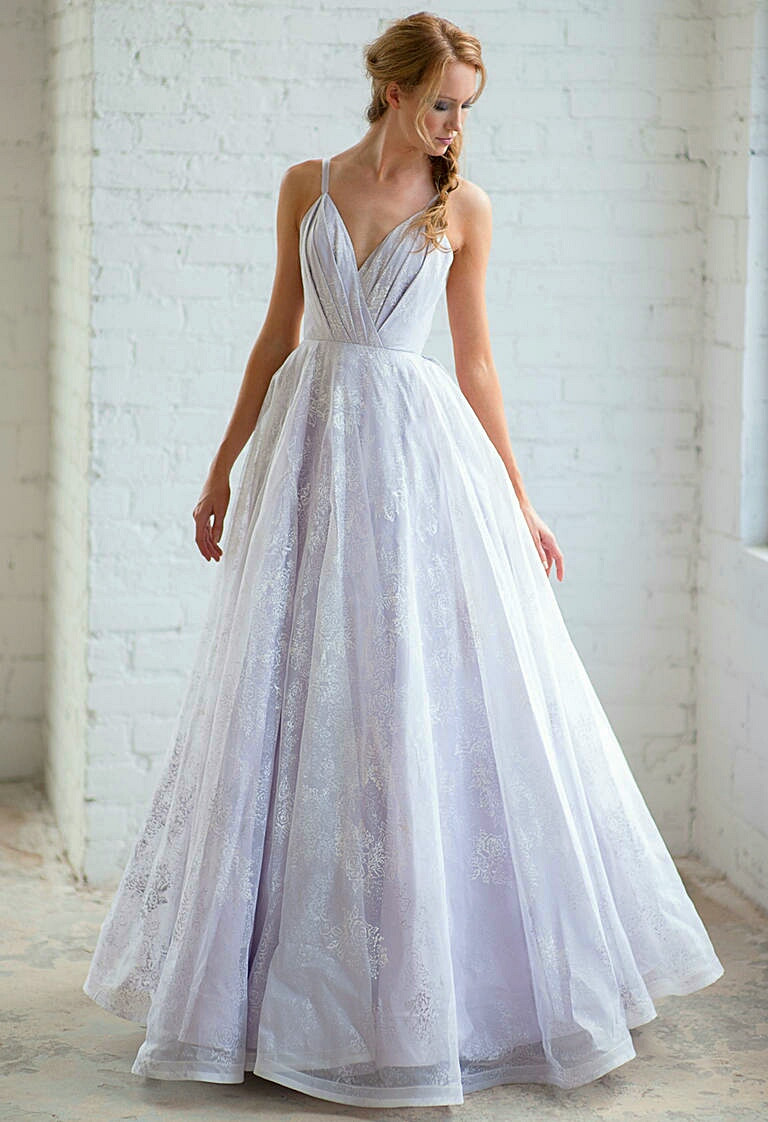 Purple Wedding Gown
 20 Gorgeous Wedding Gowns in Shades of Purple