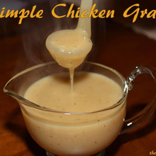 Quick Chicken Gravy
 Simple Chicken Gravy Recipe in 2020