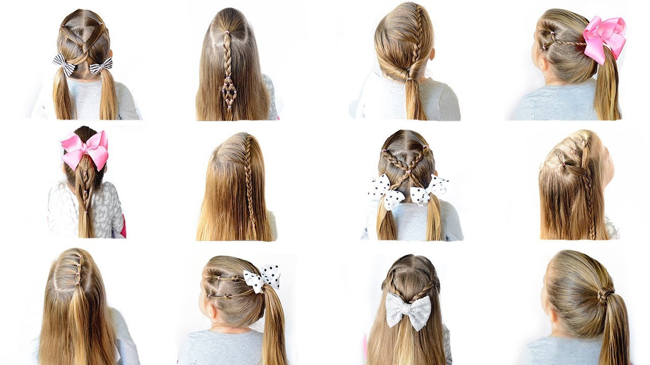 Quick Easy Hairstyles
 12 Easy heatless School Hairstyles Quick and Easy