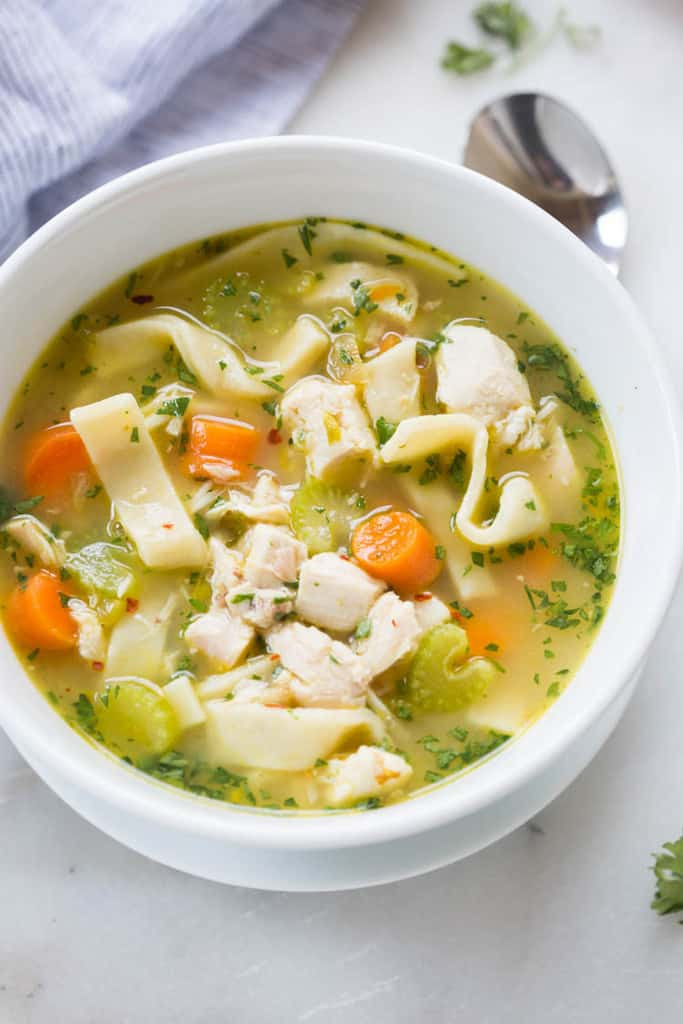 Quick Homemade Chicken Noodle Soup
 The BEST Homemade Chicken Noodle Soup