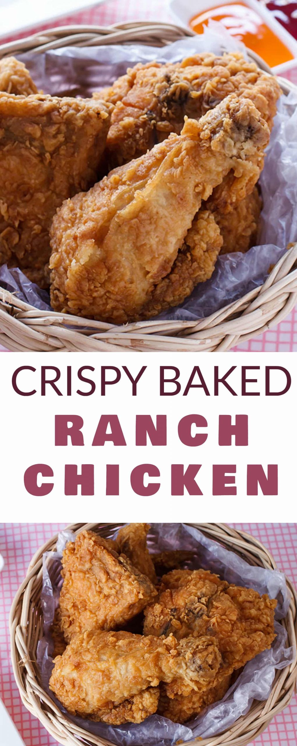 Ranch Baked Chicken
 Crispy Baked Ranch Chicken Brooklyn Farm Girl