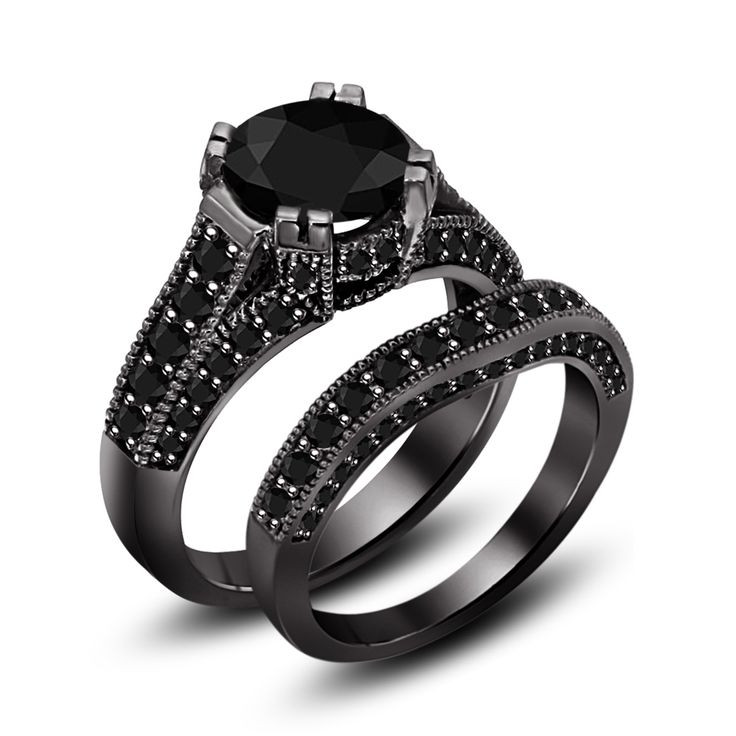 Real Black Diamond Engagement Rings
 389 best Black Diamond engagement rings images on