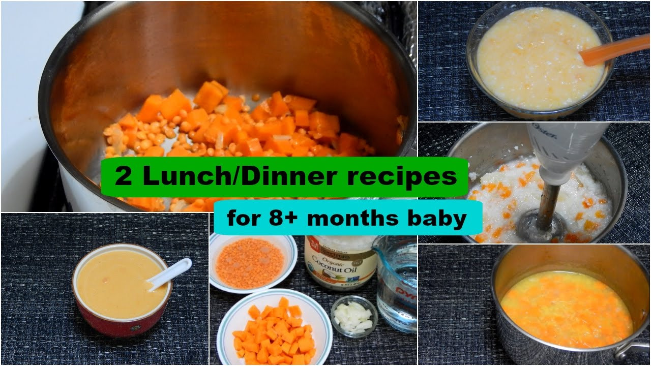 Recipe Baby Food
 2 Lunch Dinner Recipes for 8 months Baby l Healthy Baby